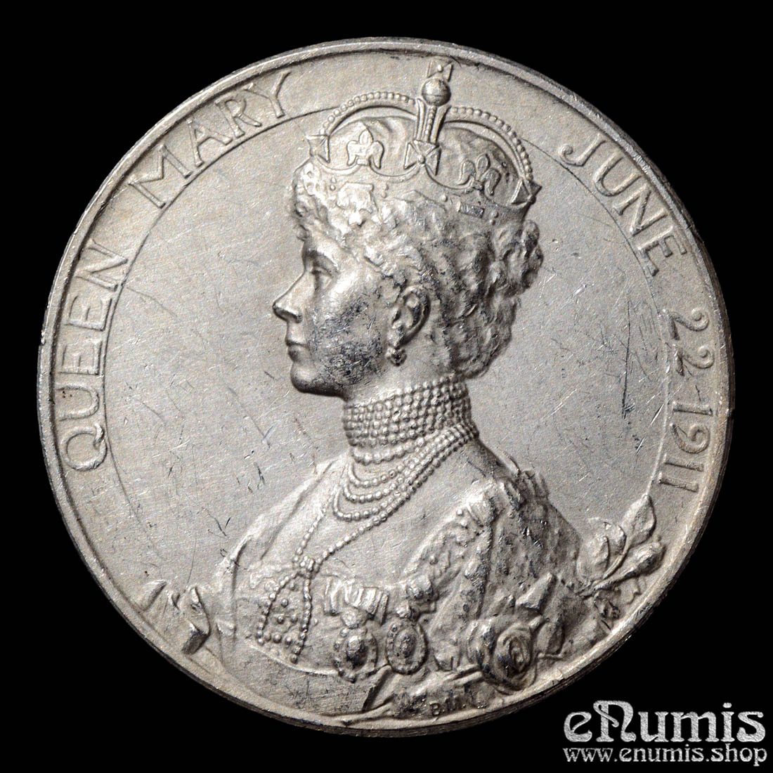 Great Britain, George V, Coronation Medal 1911, Silver, aUNC