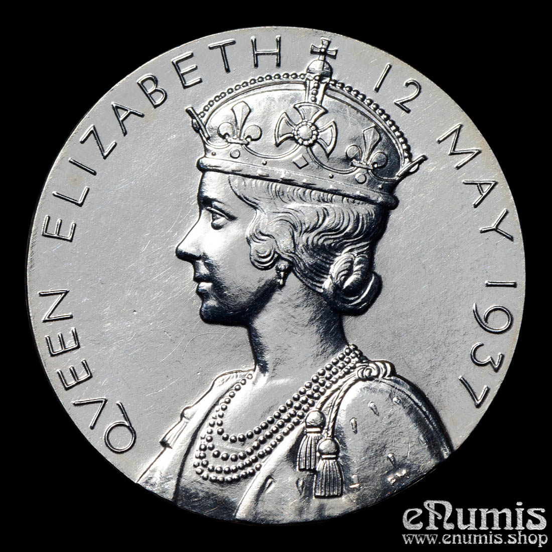 Great Britain, George VI, Official Coronation Medal 1937, Silver, aUNC