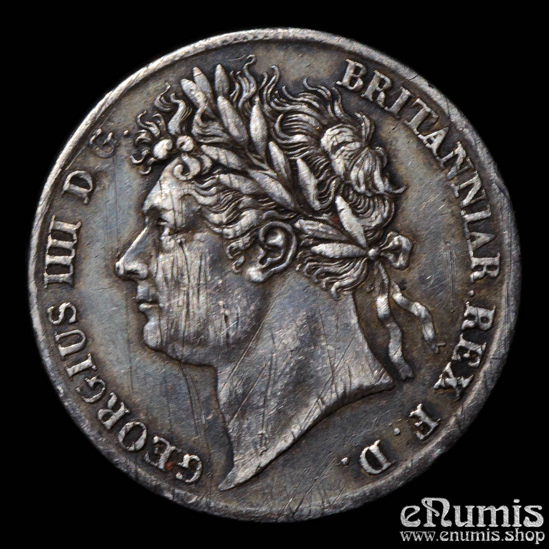 Great Britain, George IV, 4 Pence 1826, Maundy, Groat, XF Great Britain, George IV, 4 Pence 1826, Maundy, Groat, XF