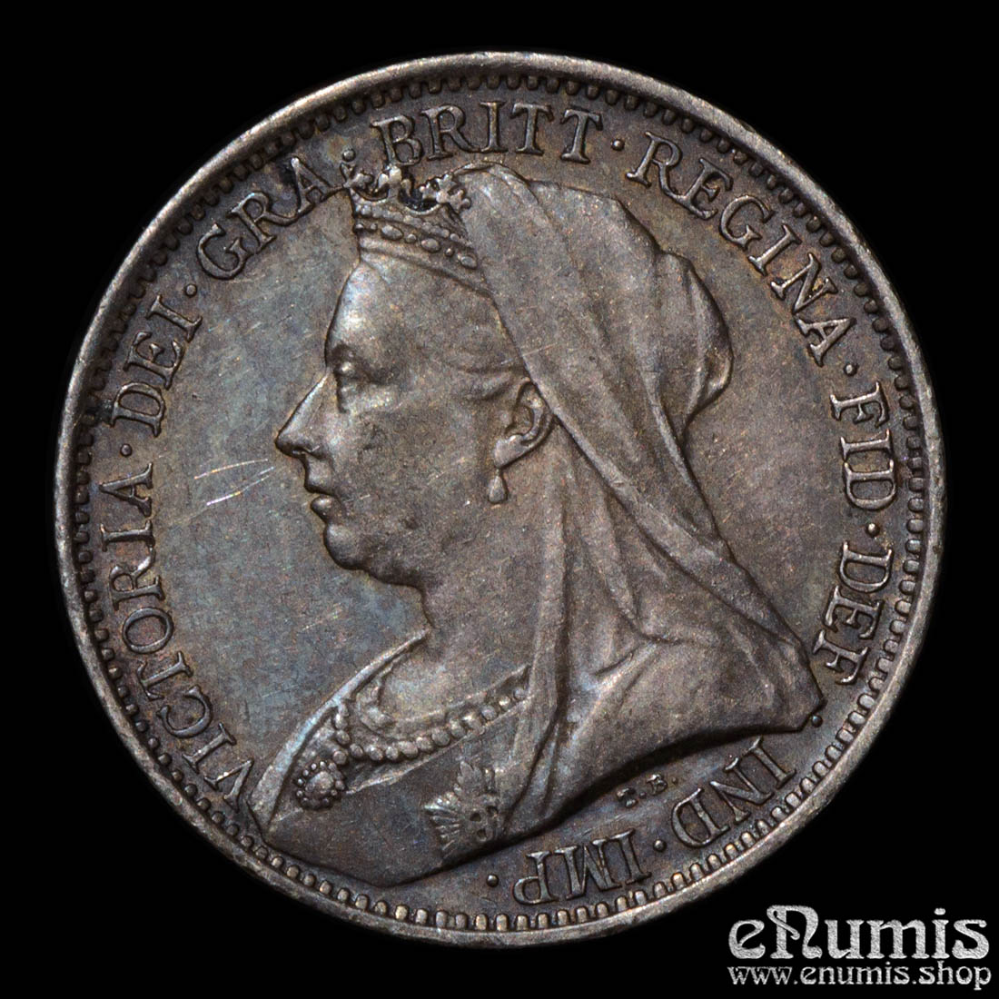 Great Britain, Victoria, 4 Pence 1901, Maundy, Groat, aUNC