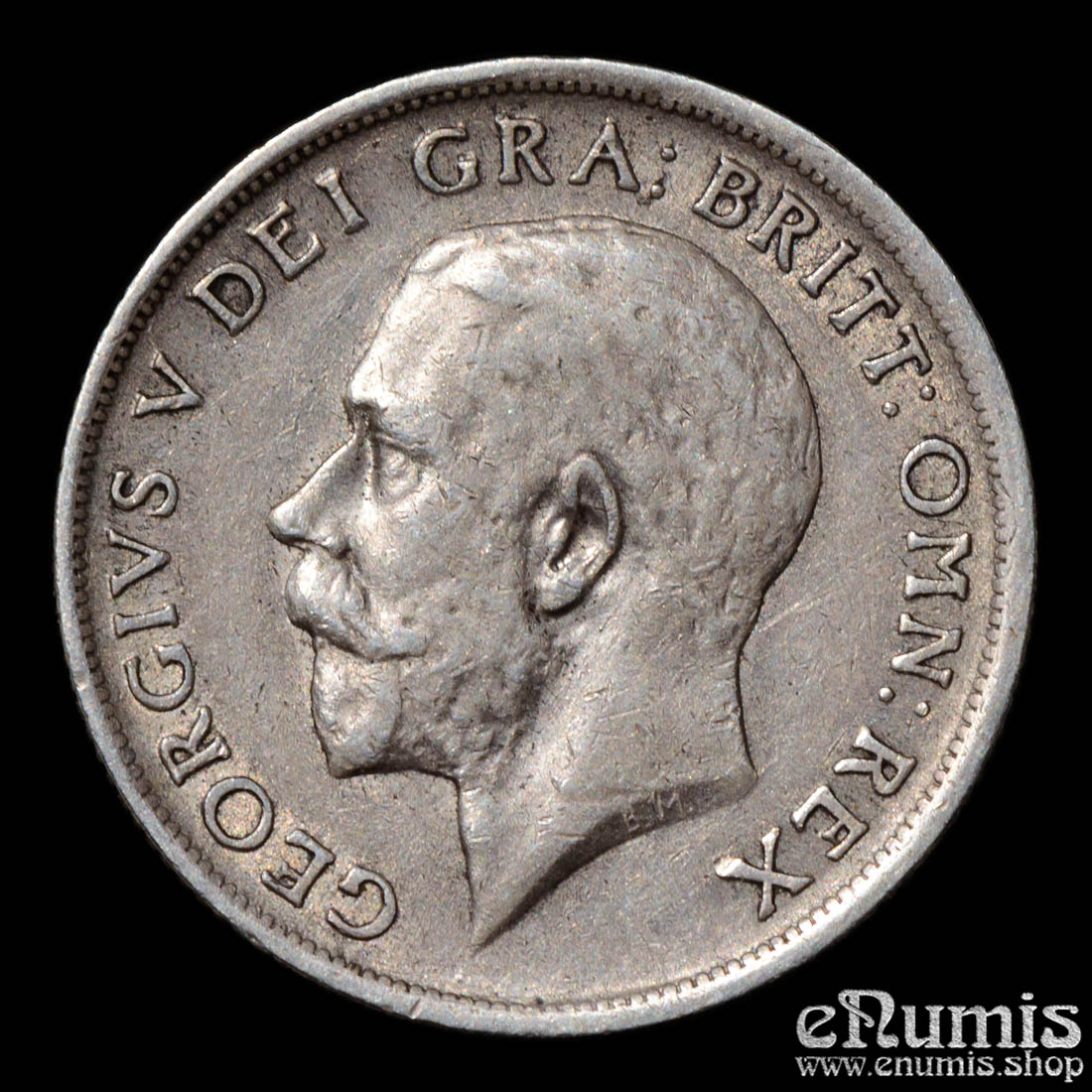Great Britain, George V, Shilling 1918, VF+