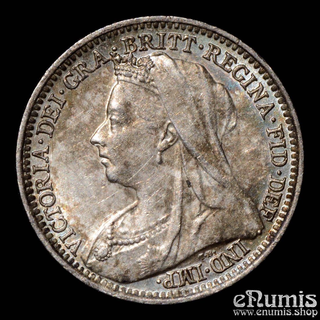 Great Britain, Victoria, 3 Pence 1900, Maundy, aUNC/UNC Great Britain, Victoria, 3 Pence 1900, Maundy, aUNC/UNC