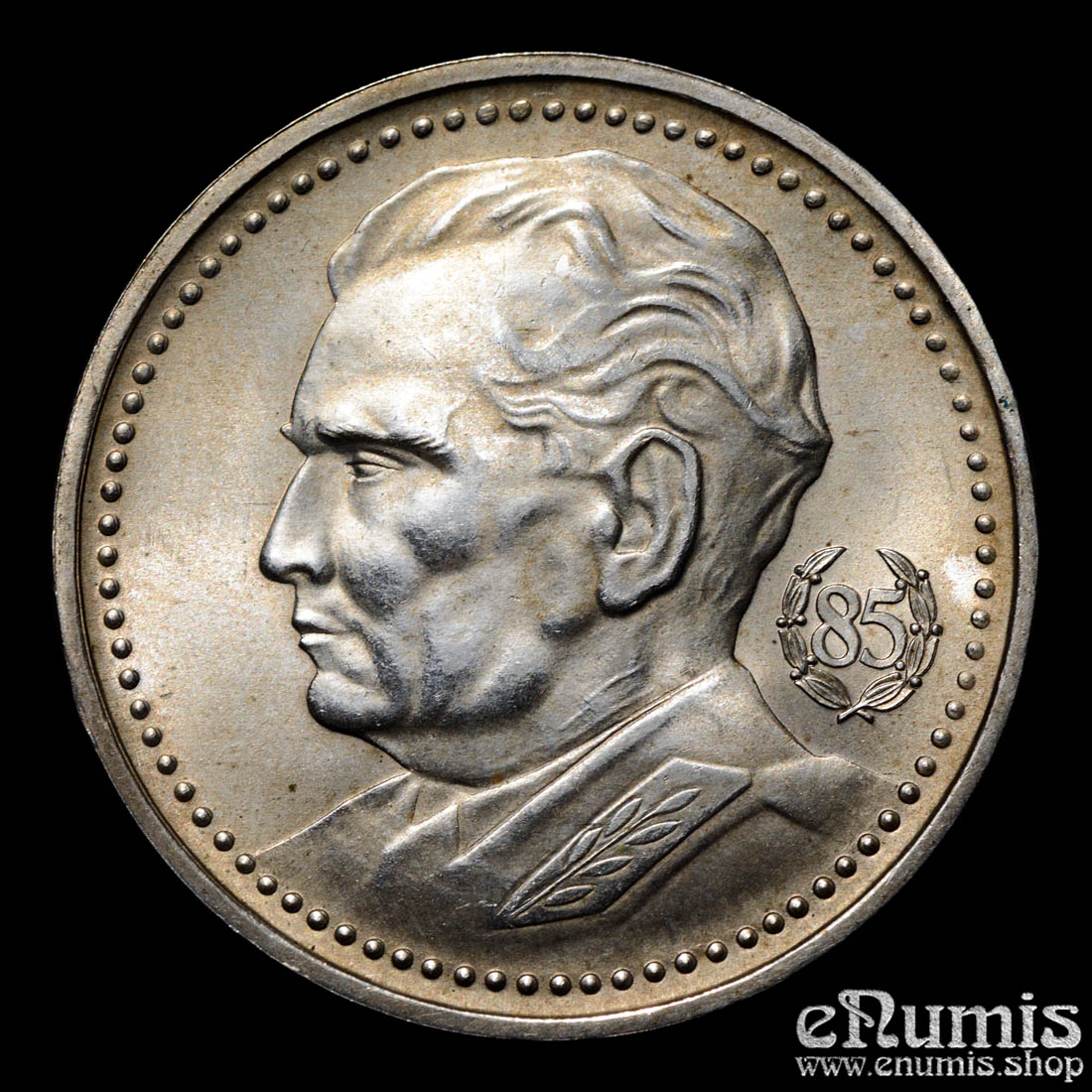 YUGOSLAVIA, 200 Dinara 1977, Tito’s 85th Birthday, silver, UNC YUGOSLAVIA, 200 Dinara 1977, Tito’s 85th Birthday, silver, UNC