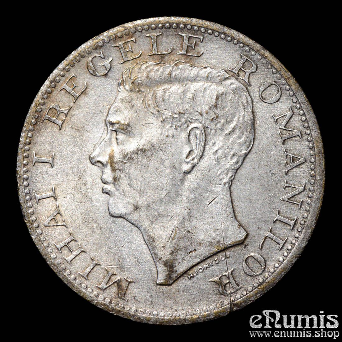 ROMANIA, Mihai I, 500 Lei 1945, XF+
