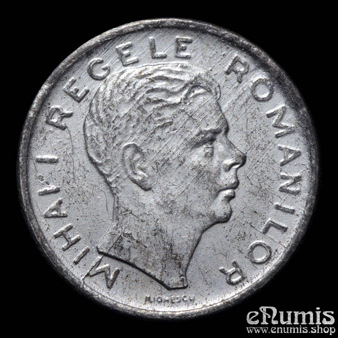 ROMANIA, Mihai I, 200 Lei 1945, XF+