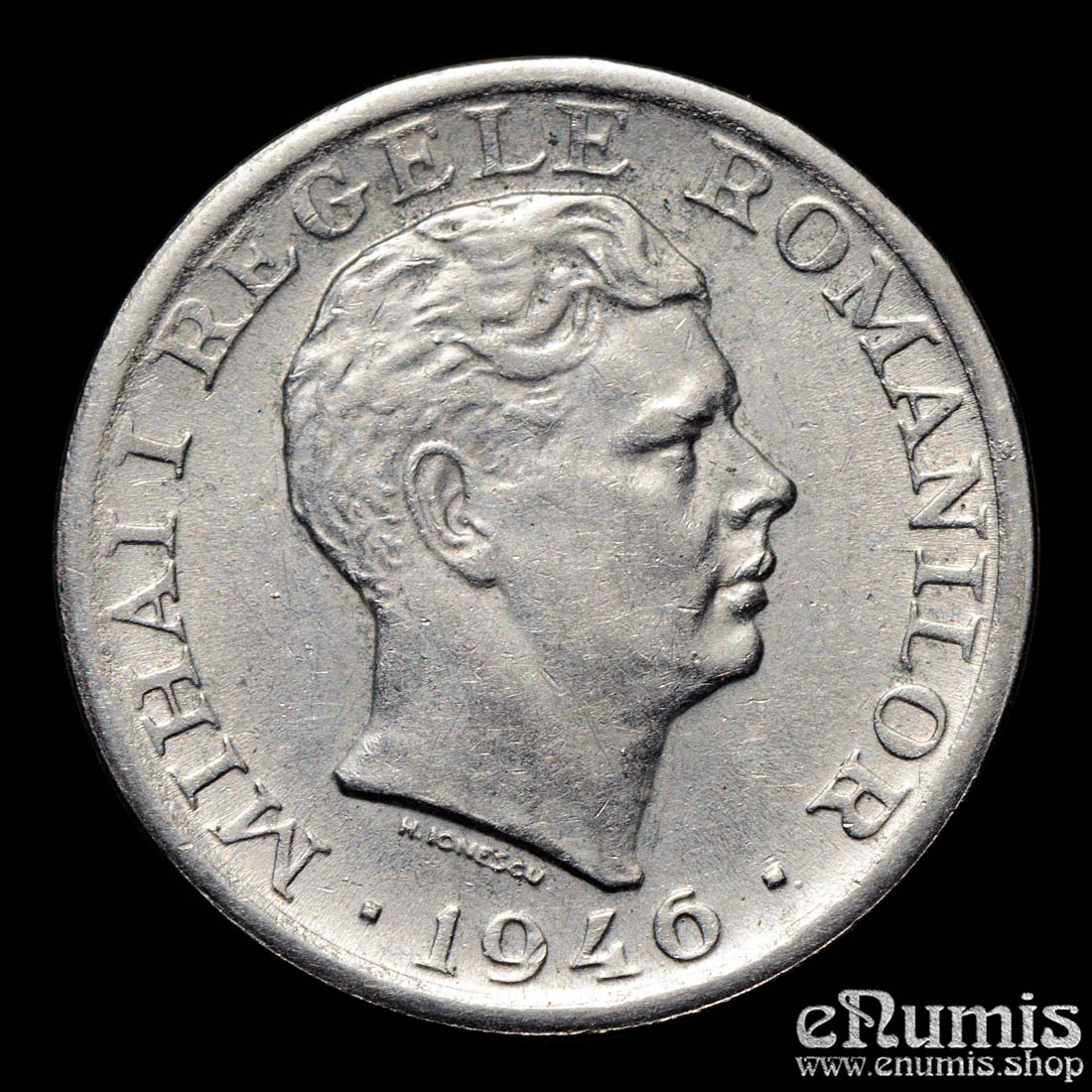 ROMANIA, Mihai I, 2000 Lei 1946, XF