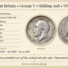 Great Britain, George V, Shilling 1918, VF-XF Great Britain, George V, Shilling 1918, VF-XF
