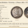 Great Britain, Victoria, 3 Pence 1887, VF-XF Great Britain, Victoria, 3 Pence 1887, VF-XF