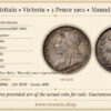 Great Britain, Victoria, 3 Pence 1901, Maundy, XF+ Great Britain, Victoria, 3 Pence 1901, Maundy, XF+
