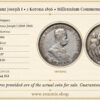 HUNGARY, Franz Joseph I, 1 Korona 1896, Millennium Commemorative, VF-XF HUNGARY, Franz Joseph I, 1 Korona 1896, Millennium Commemorative, VF-XF