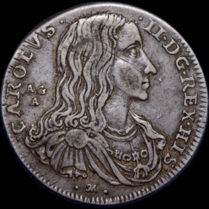 Italy, Naples & Sicily, Carlo II, Tari 1688