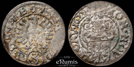 Germany, Teschen, Friedrich Wilhelm, 3 Kreuzer 1622, Rare!, XF