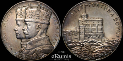 Great Britain, George V, Silver Jubilee Medal 1935, UNC