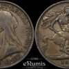 Great Britain, Victoria, Crown 1893, LVI, VF Great Britain, Victoria, Crown 1893, LVI, VF