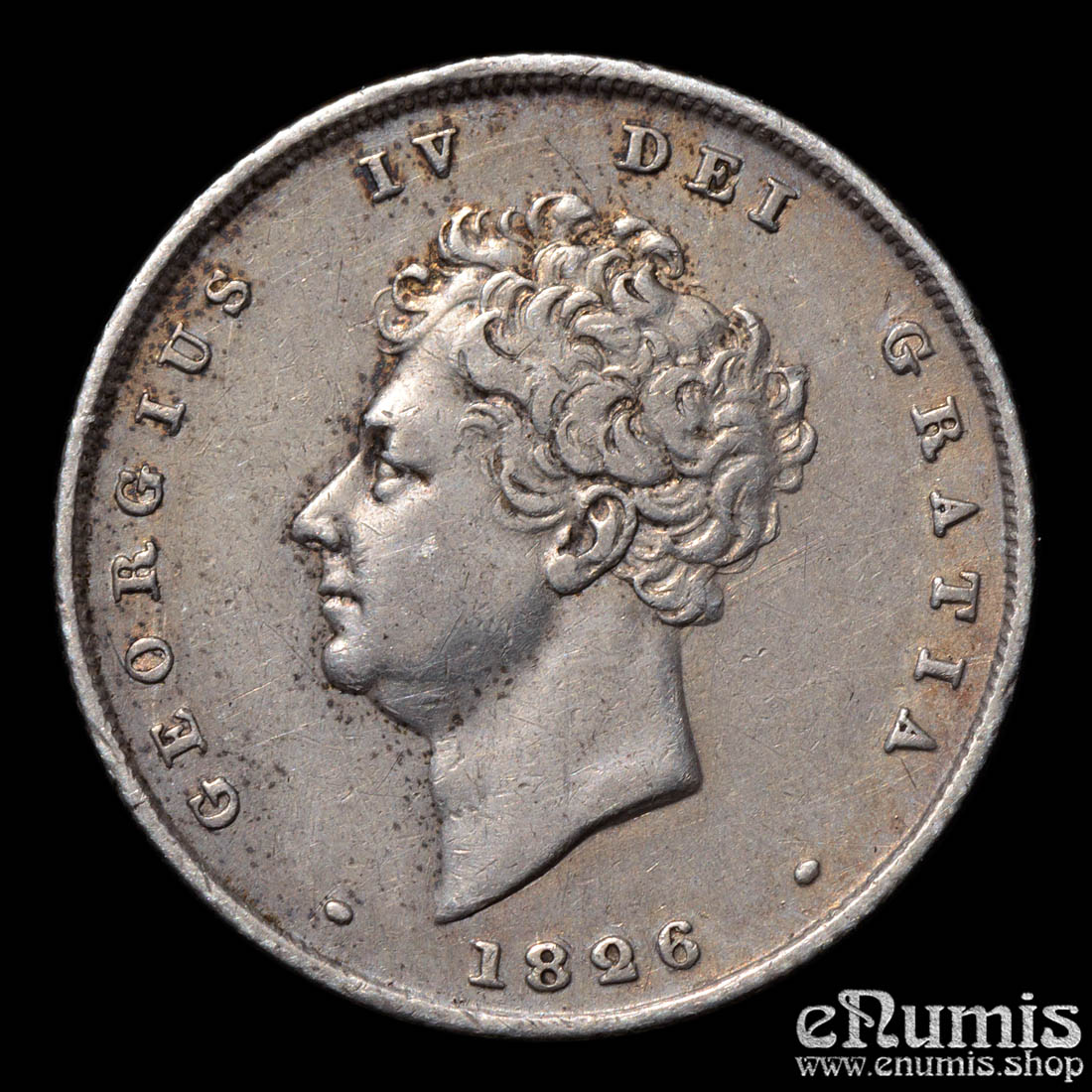 Great Britain, George IV, Shilling 1826, VF-XF Great Britain, George IV, Shilling 1826, VF-XF