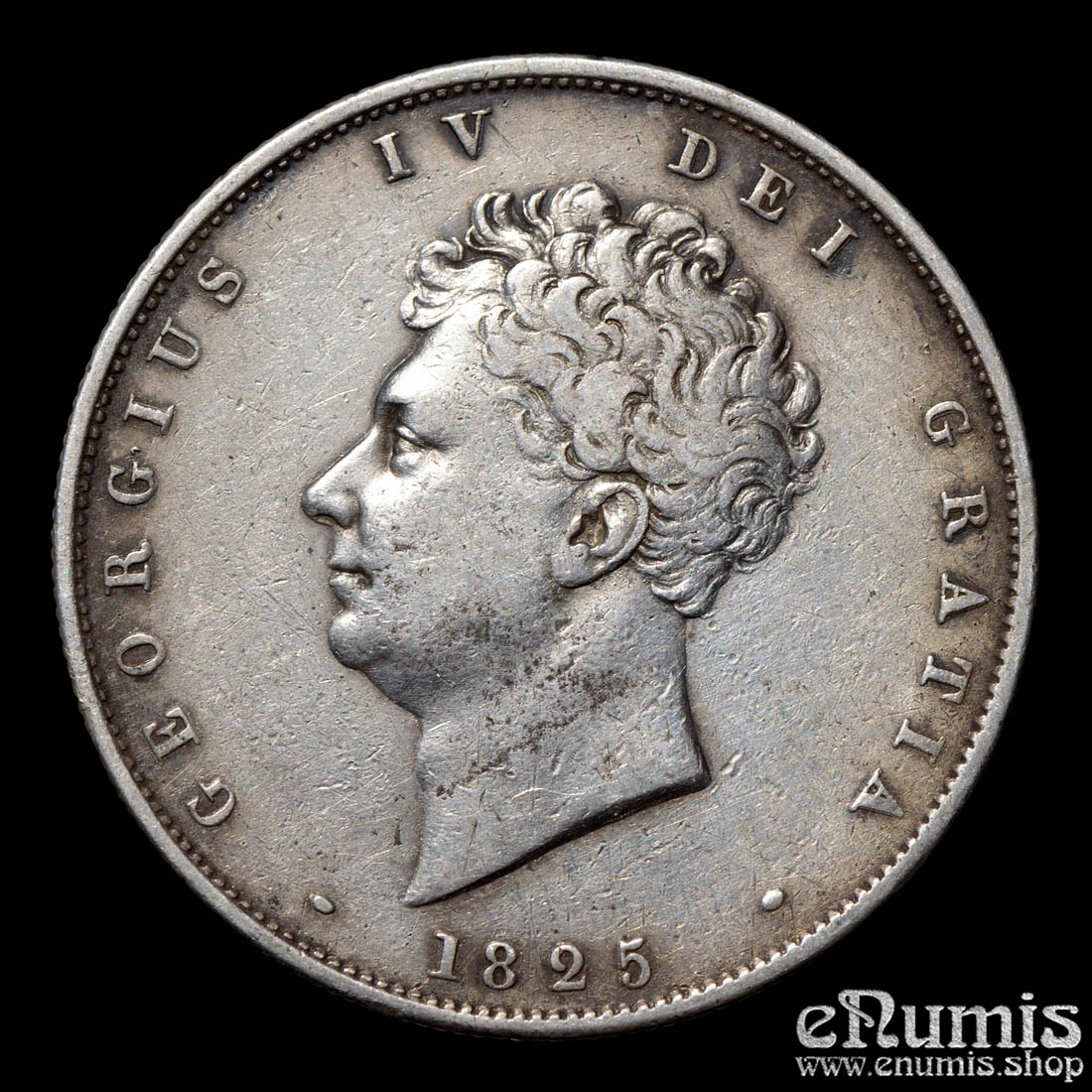 Great Britain, George IV, Halfcrown 1825, VF-XF/aXF
