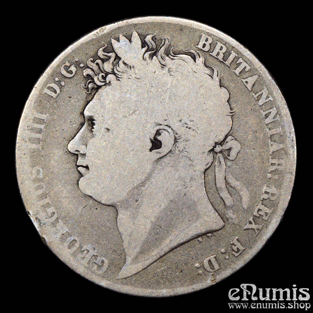 Great Britain, George IV, Halfcrown 1821, Fine