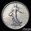 France, Fifth Republic, 5 Francs 1963, silver, aUNC