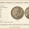 Great Britain, George VI, Crown 1937, silver, aUNC