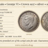 Great Britain, George VI, Crown 1937, silver, aUNC/UNC Great Britain, George VI, Crown 1937, silver, aUNC/UNC