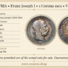 AUSTRIA, Franz Joseph I, 1 Corona 1901, VF-XF AUSTRIA, Franz Joseph I, 1 Corona 1901, VF-XF
