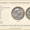 AUSTRIA, Franz Joseph I, 1 Corona 1908, 60th Anniversary of Reign, aXF AUSTRIA, Franz Joseph I, 1 Corona 1908, 60th Anniversary of Reign, aXF