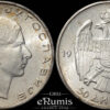 YUGOSLAVIA, Peter II, 50 Dinara 1938, silver, UNC