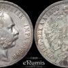 AUSTRIA, Franz Joseph I, 1 Florin Gulden 1879, UNC