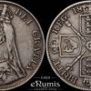 Great Britain, Victoria, Double Florin 1890, VF