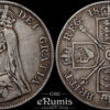 Great Britain, Victoria, Double Florin 1889, VF