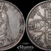 Great Britain, Victoria, Double Florin 1887, Roman I, VF-XF