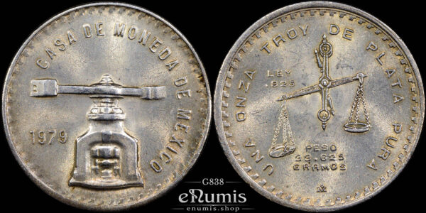 Mexico, 1 Onza 1979, silver, UNC • eNumis.shop