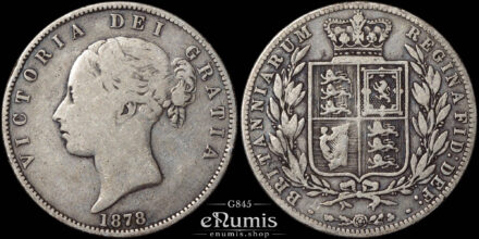 Great Britain, Victoria, Halfcrown 1878, Fine