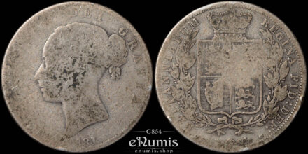 Great Britain, Victoria, Halfcrown 1881, Good