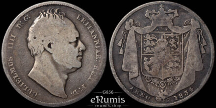 Great Britain, William IV, Halfcrown 1834, Fine