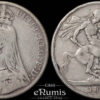 Great Britain, Victoria, Crown 1892, rarest year, Fine