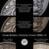 Great Britain, Victoria, Crown 1896, LX, VF+ Great Britain, Victoria, Crown 1896, LX, VF+