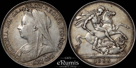 Great Britain, Victoria, Crown 1895, LIX, aXF
