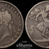 Great Britain, George IV, Crown 1821, Secundo, Fine+