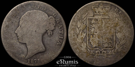Great Britain, Victoria, Halfcrown 1875, toned, Good