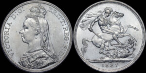 Great Britain, Victoria, Crown 1887