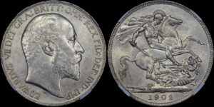 Great Britain, Edward VII, Crown 1902
