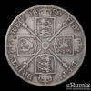 Great Britain, Victoria, Double Florin 1890, F+