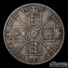 Great Britain, Victoria, Double Florin 1889, VF