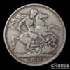 Great Britain, Victoria, Crown 1891, better date, Fine Great Britain, Victoria, Crown 1891, better date, Fine