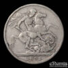 Great Britain, Victoria, Crown 1892, rarest year, Fine