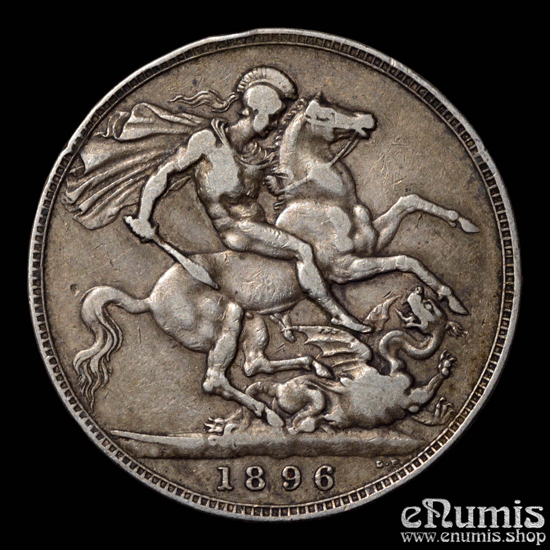 Great Britain, Victoria, Crown 1896, LX, VF+ Great Britain, Victoria, Crown 1896, LX, VF+