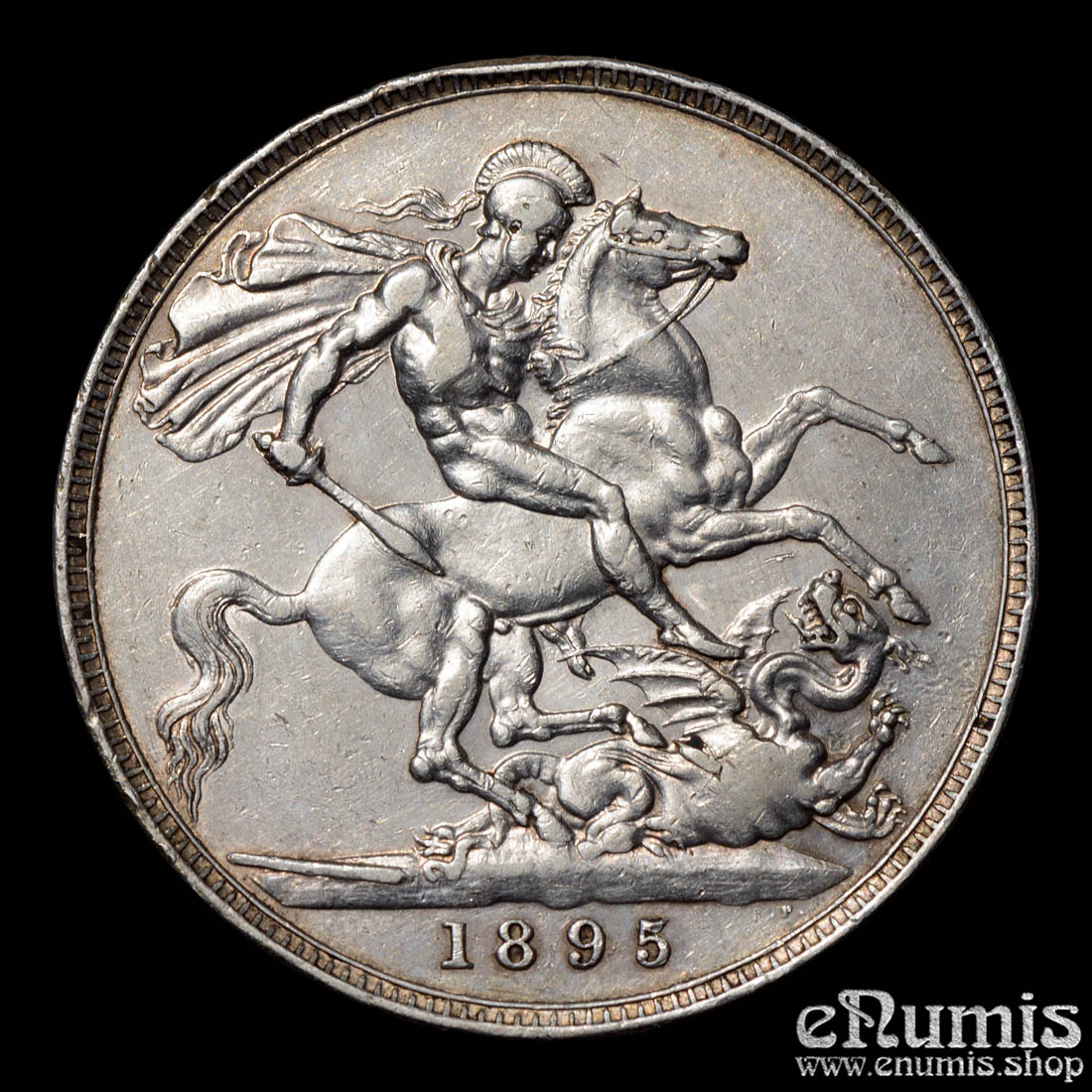 Great Britain, Victoria, Crown 1895, LIX, XF
