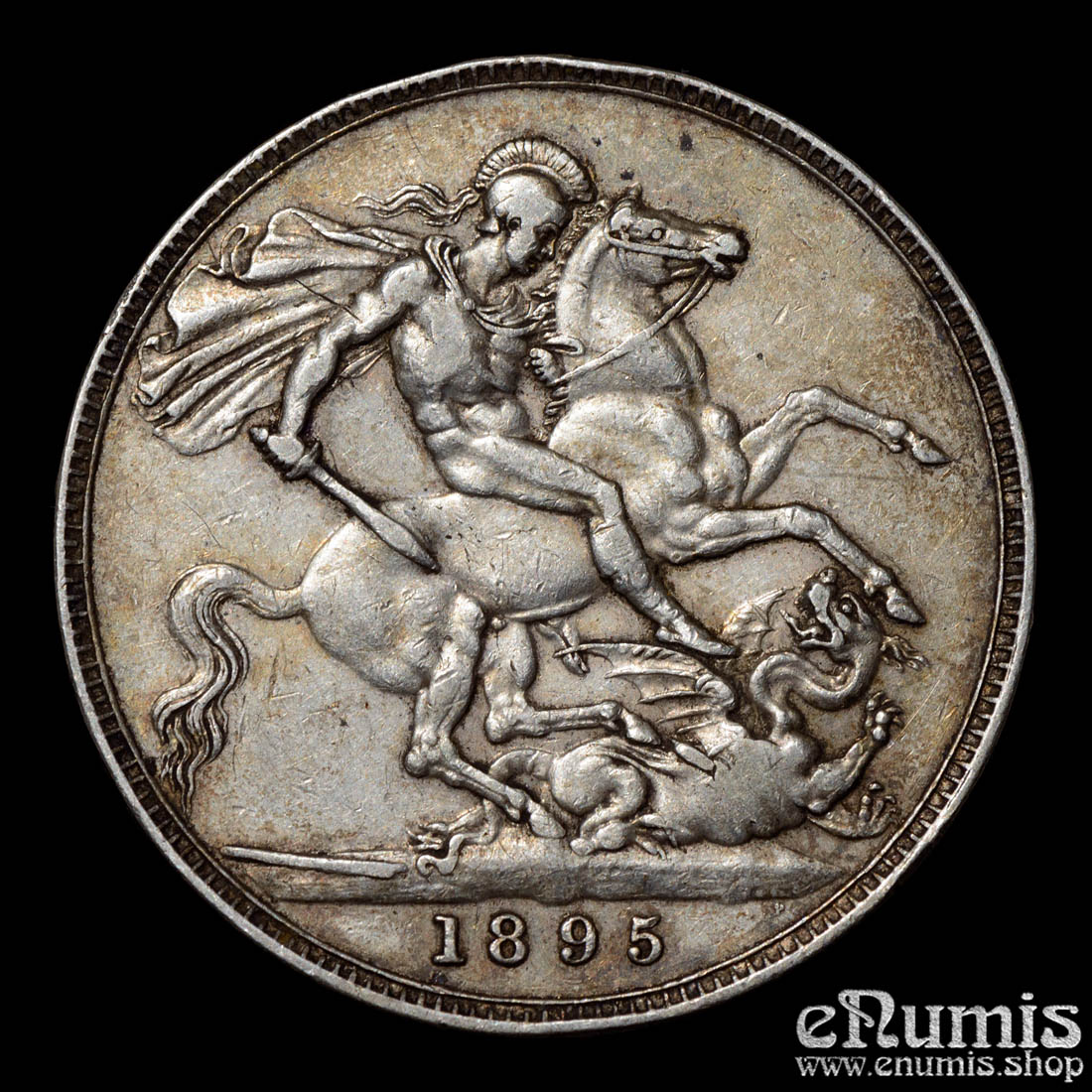 Great Britain, Victoria, Crown 1895, LIX, aXF