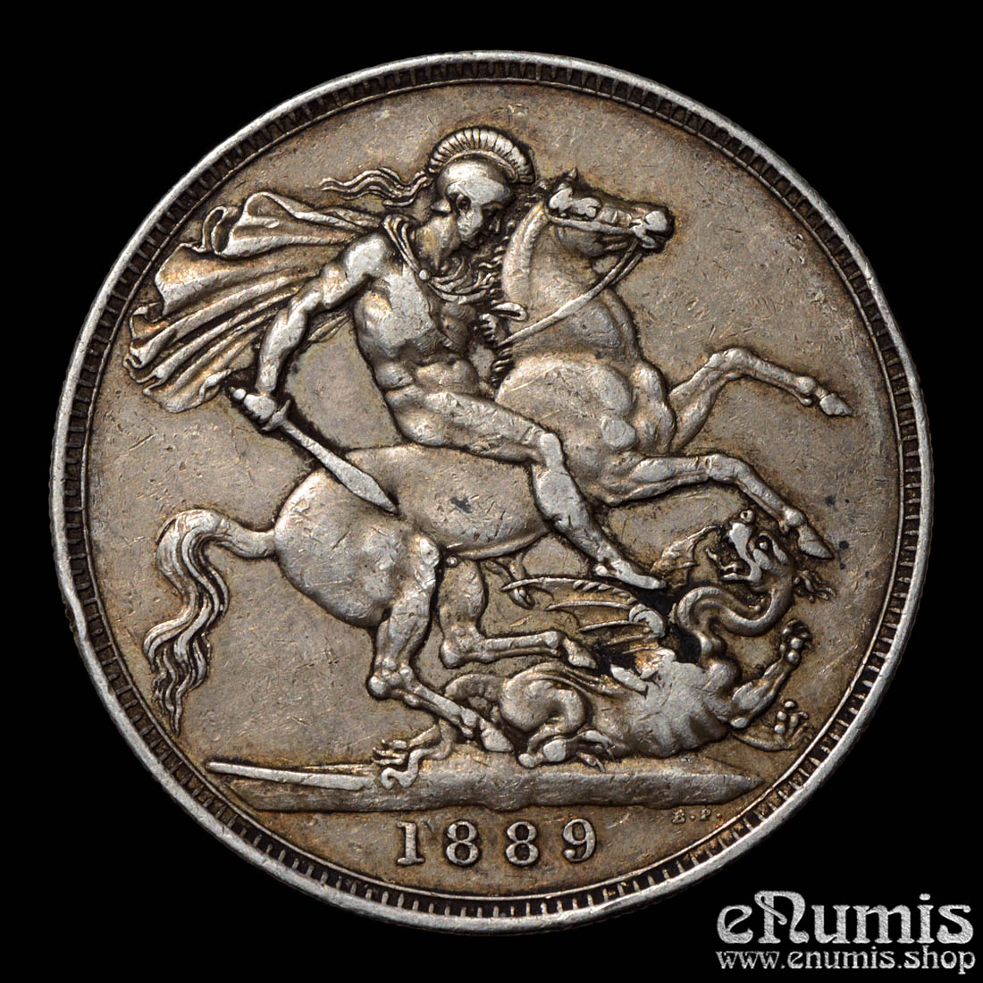 Great Britain, Victoria, Crown 1889, aXF